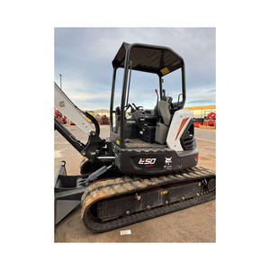Bobcat mini pelle E50 compacte forte pelle avec système hydraulique pour creuser des tranchées et niveler - Product Image 5