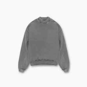 Nouveauté acide lavé en détresse hommes survêtement ensemble 100% Top qualité respirant tissu haute rue porter en plein air hommes survêtement - Product Image 4