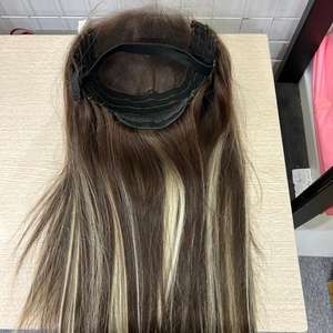 Cheveux lisses naturels en perruques, 100% cheveux humains, cheveux bruts vietnamiens - Product Image 5