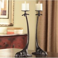 Beaux bougeoirs en métal bougeoir bougie moltr pour maison ferme ou chambre Design unique