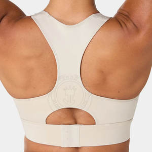 Vêtement de sport léger pour femme, dos court, respirant, séchage rapide, conçu pour l'entraînement physique, l'exercice, la course à pied - Product Image 3