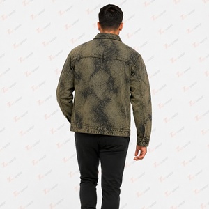 <b>Men</b>’s Black Denim <b>Jacket</b> Wholesale Custom Fashion Jean <b>Jacket</b> for <b>Men</b> Vintage Washed <b>Trucker</b> <b>Jacket</b> Streetwear Casual Workwear - Product Image 5