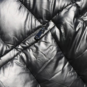 Chaqueta de burbujas de lona gruesa personalizada para hombre con cuello levantado, ropa de abrigo de invierno duradera cálida a la moda con relleno acolchado - Product Image 4