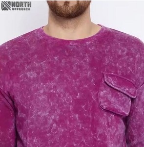 Chándal Ligero de Alta Calidad con Capucha y Lavado Ácido para Hombre, con Logotipo Personalizado, 100% Algodón, Transpirable, Ropa Deportiva de Invierno - Product Image 2