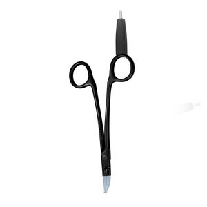 Pinzas selladoras de arteria bipolar reutilizables antiadherentes Tijeras bipolares de cordón recubierto negro-Base de instrumentos electroquirúrgicos - Product Image 5