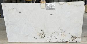 แผ่นหินควอตซ์โปร่งแสงคริสตัลสีขาวทันสมัยหินแกรนิตแคลไซต์ขัดเงากันน้ำสำหรับพื้นห้องครัวโรงแรมสำหรับการออกแบบกราฟิก - Product Image 5