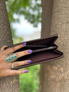 กระเป๋าคลัทช์ของผู้หญิงหลายใบใช้มือแกะสลักมือกระเป๋าคลัทช์หนังแท้ชุดงานปาร์ตี้คลัทช์หนังแฮนด์เมด - Product Image 5