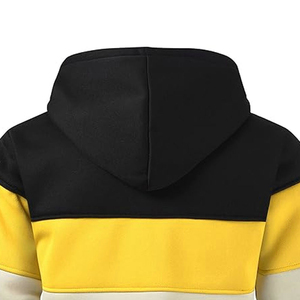 Sweat à capuche unisexe pour homme, coupe courte, en coton 100%, doublé, imprimé en 3D, sans cordon, personnalisé, vêtements d'hiver, OEM - Product Image 4