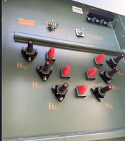 Transformateur triphasé de qualité industrielle 13,8 kV 500 kVA 1000 kVA de style américain monté sur socle, indice de protection IP53, refroidissement ONAN/ONAF