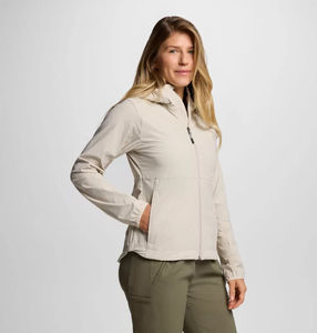 Best Quality Dark Stone Women's Hooded Softshell <b>Jacket</b> Full Sleeves & Windproof Women's <b>Running</b> Outdoor Softshell <b>Jackets</b> - Product Image 5