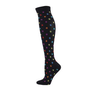 Chaussettes de sport équestres en nylon pour hommes, hauteur genou, respirantes et élégantes, avec logo personnalisé sur le bas du mollet, pour les jeunes - Product Image 4