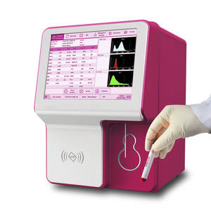 애완 동물 병원 귀중한 동물 자동 3 부품 혈액학 분석기 대학 실험실 연구 수의학 <span class=keywords><strong>CBC</strong></span> 기계 혈액 검사 - Product Image 3