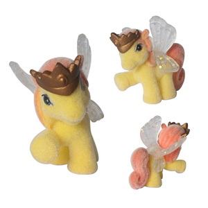 ฟิกเกอร์ม้าพลาสติก PVC Flocked <span class=keywords><strong>Pony</strong></span> ขนาดเล็กสำหรับเด็กม้าขนาดเล็กสำหรับแคปซูล - Product Image 2