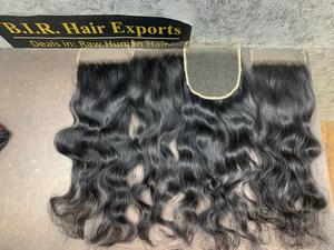 Vente en gros d'extensions de cheveux humains indiens Remy ondulés faisceaux 30 pouces de longueur traitement chimique aucun fermeture frontale meilleur prix - Product Image 2