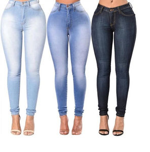 Coton pour femmes grande taille femmes Baggy Jeans pour vêtements de plein air professionnel fabriqué en usine léger dames Baggy Jeans pantalon - Product Image 6