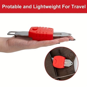 דלת אבטחה בית מלון דירות בית ספר נייד דלת מנעול לנעילת נסיעות - Product Image 4