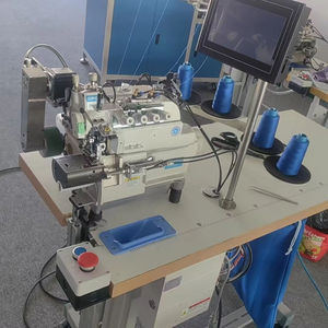 CP-XK101-SF DIY OEM Machine à coudre industrielle automatique pour T-shirts et sweat-shirts avec poignée en plastique et surjet pour poignets à patchwork - Product Image 1
