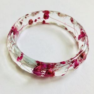 เครื่องประดับสวยงามน่าดึงดูดกำไลข้อมือดีและสร้อยข้อเท้าและสร้อยข้อเท้าอะคริลิคเรซิ่นดอกไม้กำไลข้อมือเครื่องประดับ - Product Image 3