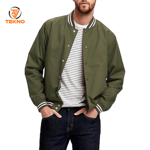 แจ็กเก็ตทีม2025คลาสสิกสำหรับผู้ชายสวมใส่สบายข้อมือยางและผ้านุ่มเหมาะสำหรับชุดกีฬาลำลองบริการ OEM - Product Image 1