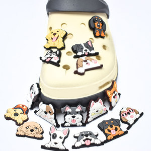 Neuankömmling Einzigartige Schuh Charms Pvc Gummi Zubehör Schnalle für Clog Charms Custom Schuh Charms <span class=keywords><strong>Dog</strong></span> - Product Image 1