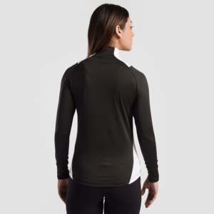 Chaqueta de Tenis Negra Heritage para Primavera con Cuello Alto y Característica Transpirable - Product Image 3