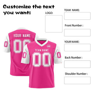 Maillots de football américain à séchage rapide, uniformes d'entraînement, impression numérique par sublimation personnalisée, maillots de football pour hommes, prix bas - Product Image 4