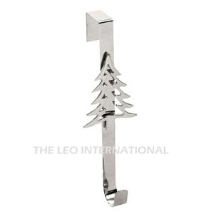 ที่แขวนพวงหรีดคริสต์มาสสแตนเลสทรงแปลกตา ขัดเงา หรูหรา คลาสสิก สำหรับตกแต่งคริสต์มาส - Product Image 5