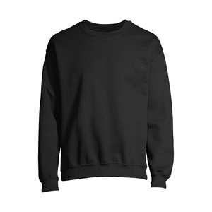Vente en gros de sweatshirts noirs à manches longues confortables de couleur unie personnalisés pour hommes nouveau design de sweatshirts d'hiver de haute qualité pour hommes - Product Image 1