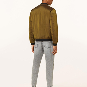 Vestes en Satin personnalisées pour hommes Baseball Satin Sports Team Jacket Whole Sale Rate 2025 Satin Jacket - Product Image 3