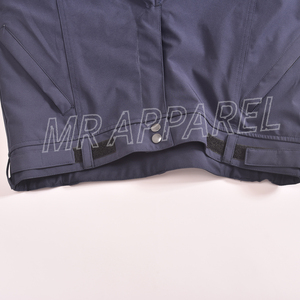 Pantalon de neige imperméable de qualité supérieure pour l'extérieur, couleur marine, avec évents, passants de ceinture et taille ajustable - Product Image 3