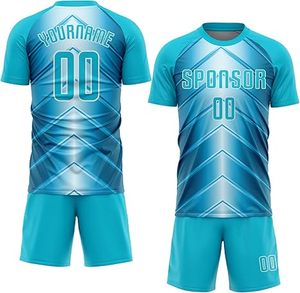 ชุดฟุตบอลมืออาชีพระบายอากาศแห้งเร็วส่งชื่อทีมเทคโนโลยีระเหิดแบบกำหนดเอง - Product Image 5