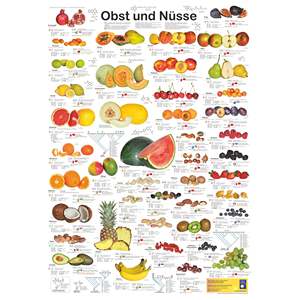 German DIN A1 Fruit and Nuts <b>Poster</b> Design - Product Image 1