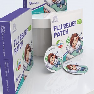 แพทช์ไอระเหยสำหรับความแออัดของจมูกเย็นและฤดูไข้หวัดใหญ่ - Product Image 4