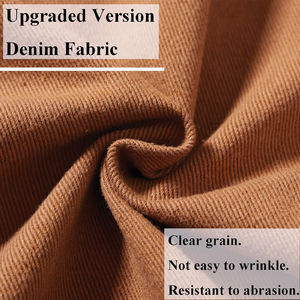 Chaqueta DE TRABAJO DE ante Retro Vintage de alta calidad para hombre, chaquetas de estilo motocicleta de gran tamaño de cuero PU - Product Image 3