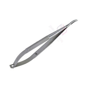 Pinzas Portaagujas Castroviejo Personalizadas - Rectas y Curvas de Acero Inoxidable, Herramienta Microquirúrgica Manual JIMED SURGICAL - Product Image 2