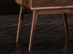 โต๊ะข้างเตียงเอเพ็กซ์หรูหราพร้อมการออกแบบที่ทันสมัยและการจัดเก็บที่กว้างขวางสำหรับการตกแต่งห้องนอนที่ทันสมัย - Product Image 3