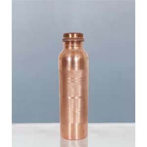 BPA Free Pure Copper Eco-Friendly Drinkware Water Bottle with Custom Logo <b>for</b> School Office Home Use - Product Image 4
