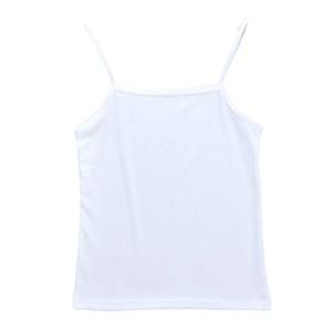 Talla grande, algodón/fibra de bambú personalizado 95% algodón 5% Spandex Muscle Shirt Tank Top Mujeres colores sólidos Tank Top para damas - Product Image 4