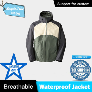 Chaqueta cortavientos para hombre, ligera y transpirable, al por mayor, de talla grande, impermeable, para deportes al aire libre, para primavera, Otoño e Invierno - Product Image 6