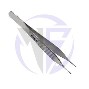 Pinzas Adson de 4 3/4 Pulgadas con Mango Fenestrado y Dentado, Acero Inoxidable Quirúrgico, Fabricantes Líderes Wenquar - Product Image 6