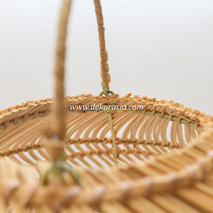 Rattan Hanging <b>Lamp</b> Decorative, <b>Natural</b> Rattan <b>Lamp</b> <b>Shade</b> for Living Room, Home Decoration - Product Image 5