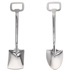 ช้อนทองเหลืองสำหรับร้านอาหารและกาแฟขนมดีไซน์เนอร์ช้อนโลหะผลิตในอินเดีย - Product Image 2