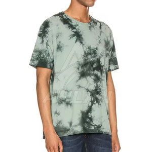 Nouveaux arrivages : T-shirts tie-dye légers pour adultes, couleur unie, meilleure méthode d'impression, T-shirts tie-dye pour hommes - Product Image 3