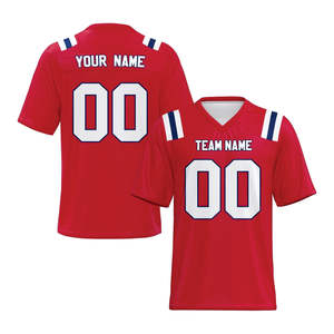 เสื้อเจอร์ซีย์ฟุตบอลอเมริกันสำหรับผู้ชาย/เยาวชนเสื้อรักบี้เย็บแบบสั่งทำ - Product Image 2