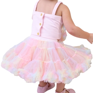 Falda Tutú para Bebé, Falda de Tul Suave y Esponjosa en Capas, Linda Ropa de Fiesta para Bebés, Ajuste Cómodo, Estilo Ballet para Niños Pequeños, Ropa Infantil Personalizada - Product Image 2