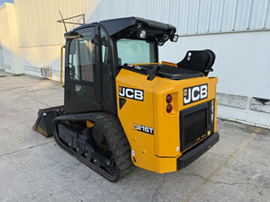 Chargeuse compacte sur chenilles diesel JCB 215T professionnelle, jaune, à vendre - Product Image 3