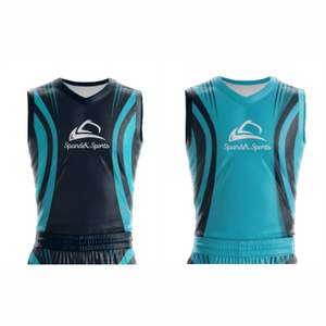 Ropa de baloncesto de alta calidad personalizada, uniforme de baloncesto transpirable, equipo de baloncesto reversible, diseño DualPlay - Product Image 4