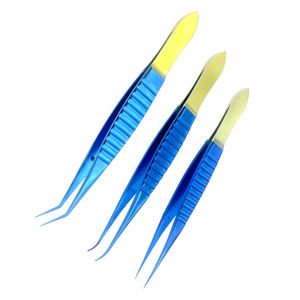 Pinces à bec effilé, pinces à épiler pointues, outils médicaux professionnels de haute qualité en acier, ensemble d'instruments de greffe de cheveux FUE, CE - Product Image 6