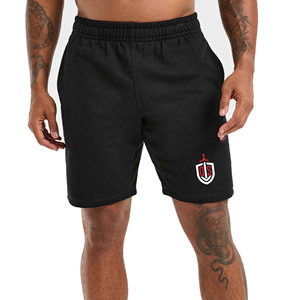Custom Men's Athletic <b>Zipper</b> Pocket Sports <b>Shorts</b> Hot Summer Polyester Cotton Fitness Jogger Workout Solid Printed Casual - Product Image 1