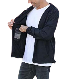 Chaqueta Cortavientos Deportiva para Hombre, con Cremallera, Diseño de Otoño, Resistente al Viento, con Logotipo Personalizado de Alta Calidad OEM - Product Image 3